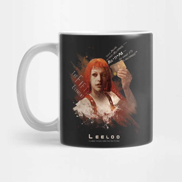 Leeloo Dallas, Multipass! by DigitalTheory